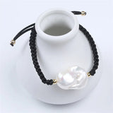 Baroque Pearl Charm Bracelet for Women