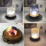 Resin Art Wood LED Light Display Base