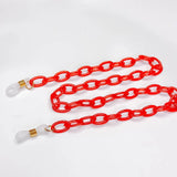 Resin Plastic Oval Cord Chain Rope Pendant Necklace Bracelet Charms