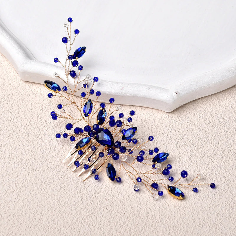 Rhinestone Hair Comb Headband Tiara Hair Accessories Bridal Wedding