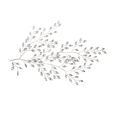 Rhinestone Headband Wedding Hair Accessory Silver Bride Headpiece