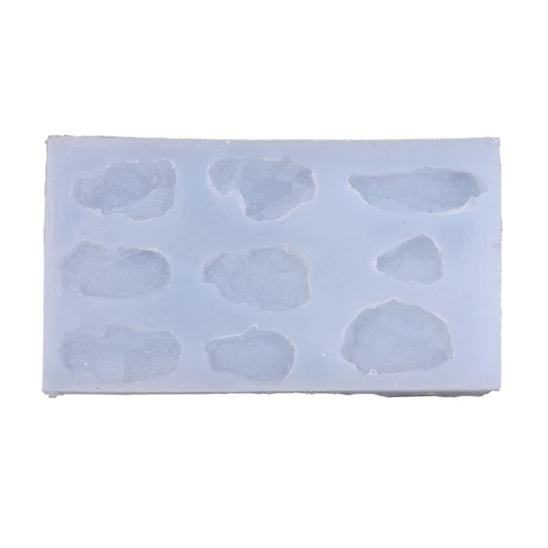 Rock Epoxy Resin Mold Plaster Soap Silicone Mould DIY Crafts Jewelry