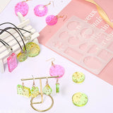 Silicone Earrings Mold - Necklace & Earring Pendant Resin Molds
