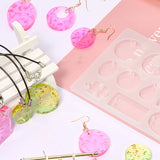 Silicone Earrings Mold - Necklace & Earring Pendant Resin Molds