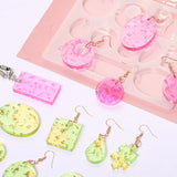 Silicone Earrings Mold - Necklace & Earring Pendant Resin Molds