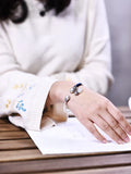 Solid Open Bangle Silver Bracelet for Women