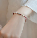 Silver Koi Fish Lucky Bracelets Women Girls Bangles Anklet