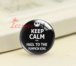 Skull Halloween Party Witch Boo Ghost Glass Cabochons