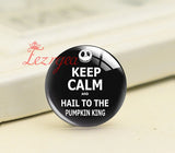 Skull Halloween Party Witch Boo Ghost Glass Cabochons
