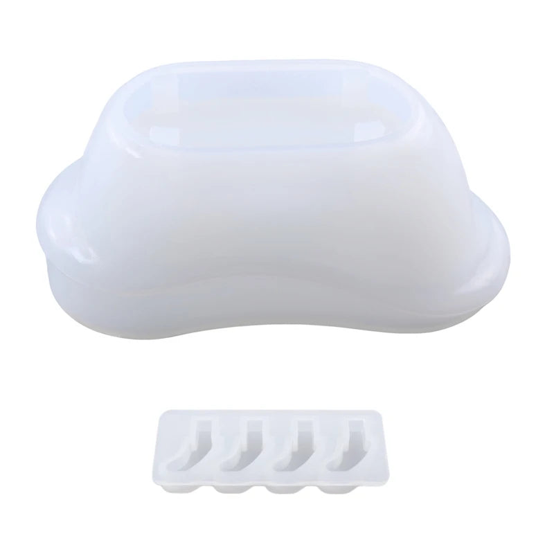 Silicone Soap Holder Storage Box Mold Epoxy Resin Mold