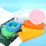 6-Hole Soap UV Crystal Epoxy Mould DIY Jewelry Mold