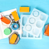 6-Hole Soap UV Crystal Epoxy Mould DIY Jewelry Mold