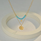 Layered Chain Necklaces Star Pendant Collar Bohemian Jewelry