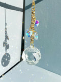 Handmade Sun Catcher Prism Chain Mail Rainbow Window Decor