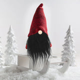 Faux Fur Gnome Beard Accessories Hair Wood Balls Wooden Crafts Fabric