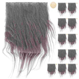 Faux Fur Gnome Beard Accessories Hair Wood Balls Wooden Crafts Fabric