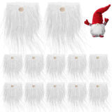 Faux Fur Gnome Beard Accessories Hair Wood Balls Wooden Crafts Fabric