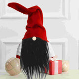 Faux Fur Gnome Beard Accessories Hair Wood Balls Wooden Crafts Fabric