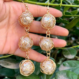 Pearl Drop Earrings for Women Bridal Wedding Jewelry