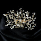 Bridal Hair Comb Accessories Tiara Headdress Jewelry for Wedding