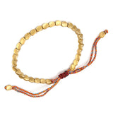 Tibetan Buddhist Copper Beads Rope Bracelet & Bangles