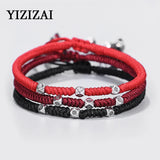 Tibetan Beads Bracelets Knots Buddha Rope Lucky Brai