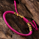 Tibetan Lucky Rope Bracelet for Women Men
