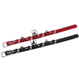 Punk Rivet Choker PU Leather Multilayer Bell Collar Necklace