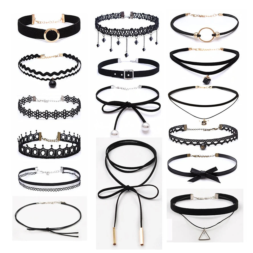 Velvet Lace Vintage Choker Necklace for Women