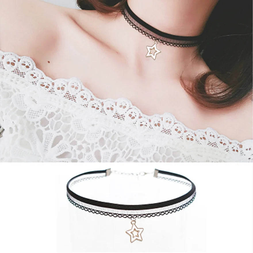 Velvet Lace Vintage Choker Necklace for Women
