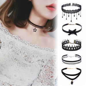 Velvet Lace Vintage Choker Necklace for Women