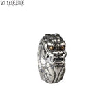 925 Silver Lucky Beasts Lion Beads Sterling Lion Loose Bead Jewelry Findings