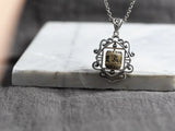 925 Silver Tibetan Prayer Wheel Pendant Amulet Good Luck Charm