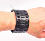 Vintage Hiphop Rock Leather Bracelet Cuff Bangle