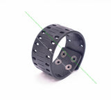 Vintage Hiphop Rock Leather Bracelet Cuff Bangle