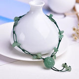 Pink Quartz & Green Aventurine Bracelet for Women