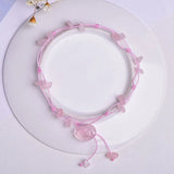Pink Quartz & Green Aventurine Bracelet for Women