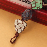 Quartz Stone Pendant Chakra Healing Jewelry