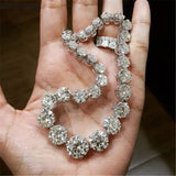 Diamond Tennis Bracelet Bangle for Women