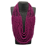 Wind Layer Wood Necklace & 8 Layer Pendant African Jewelry