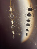 Moon Shells Crystal Ball Suncatcher Home Party Decor Sun Rainbow Maker