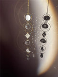 Moon Shells Crystal Ball Suncatcher Home Party Decor Sun Rainbow Maker