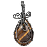 Amethyst Crystal Stone Pendant for Jewelry Making