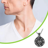 Wolf Necklace Stainless Steel Waterproof Male Necklaces Lightweight Pendant