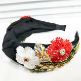 Crystal Flower Headband Hair Accessories Crown