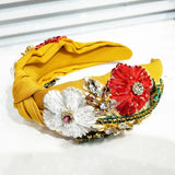 Crystal Flower Headband Hair Accessories Crown