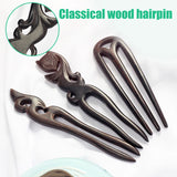 Fox Hair Pins and Clips Vintage Hair Accessories For Women