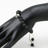 Skull Elements Lava Beads Bracelets 8mm