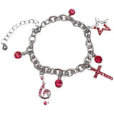 Y2k Accessories Sweet Cross Star Notes Charms Bracelets