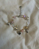 Y2k Pearl Bracelet Locket Beaded Bracelet